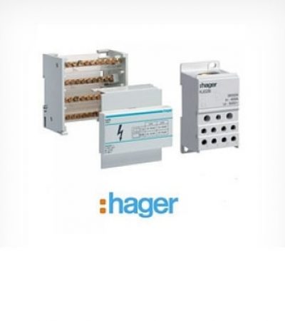 розподільні блоки, аксесуари HAGER